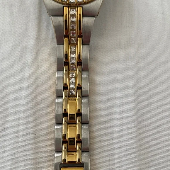 Relic Women's Two-Tone Bracelet Watch & Pink Leather Strap Watch - Picture 4 of 9